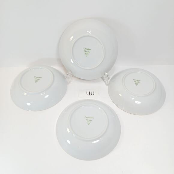 Four Fruit Dessert Bowls Regency Rose 2345 Creative Fine China Replacement [UU] - Picture 4 of 7